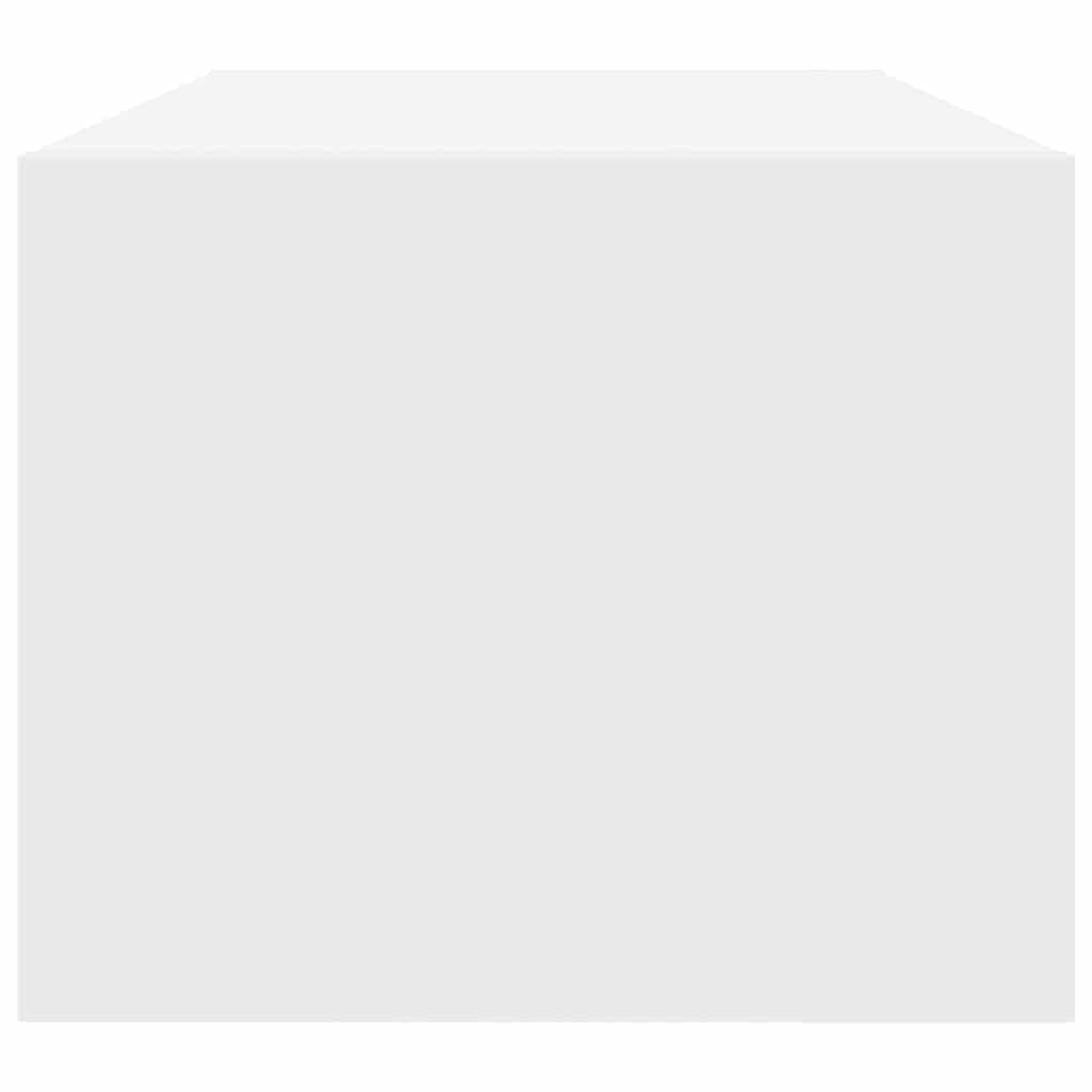 vidaXL Έπιπλο Τηλεόρασης Λευκό 80x31x25,5 εκ. Επεξεργασμένο Ξύλο