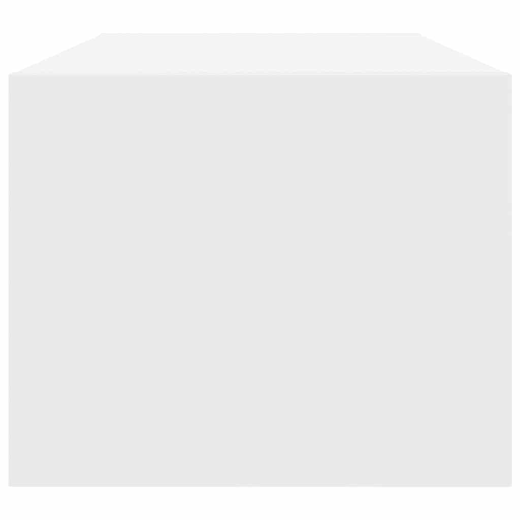 vidaXL Έπιπλο Τηλεόρασης Λευκό 80x31x25,5 εκ. Επεξεργασμένο Ξύλο