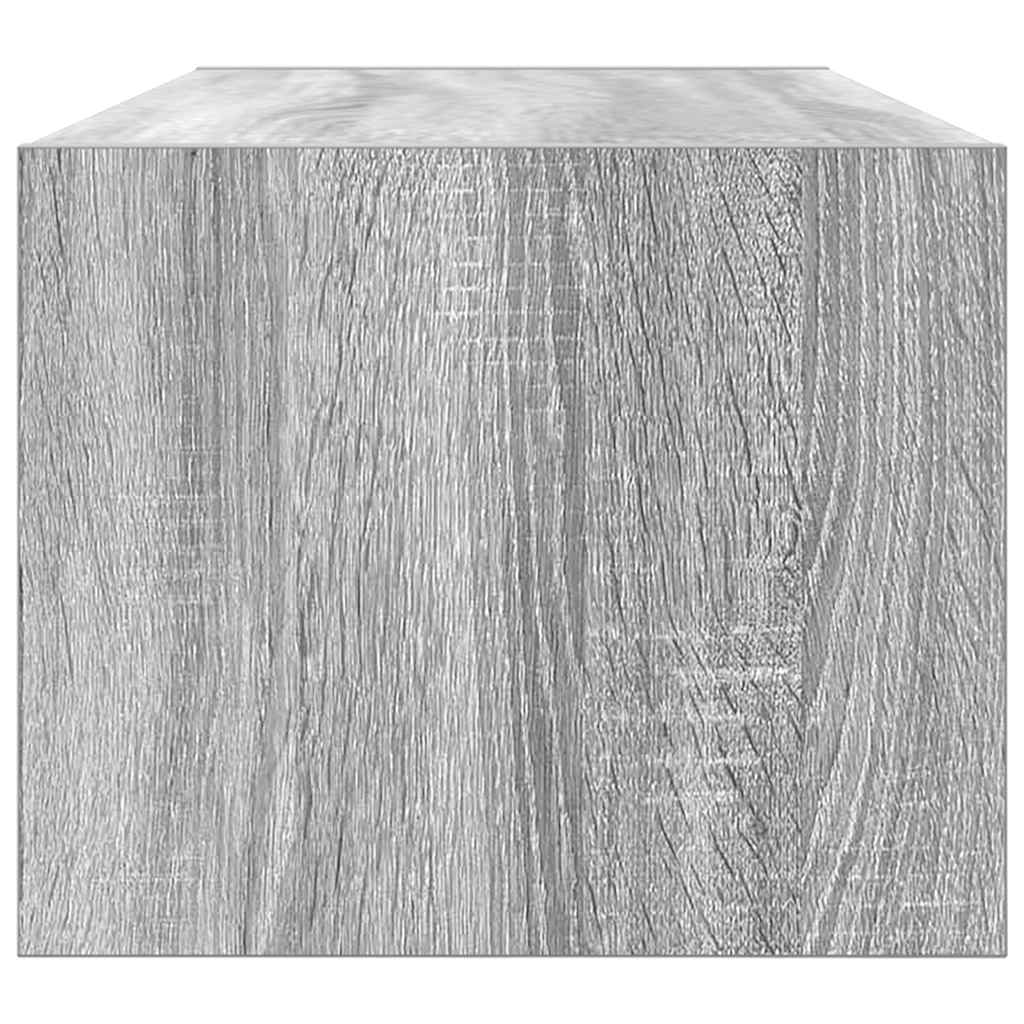 vidaXL Έπιπλο Τηλεόρασης Γκρι Sonoma 80x31x25,5 εκ. Επεξεργασμένο Ξύλο