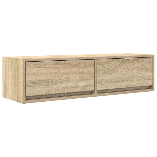 vidaXL Ντουλάπι TV Sonoma Δρυς 100 x 31 x 25,5 εκ. Επεξεργασμένο ξύλο