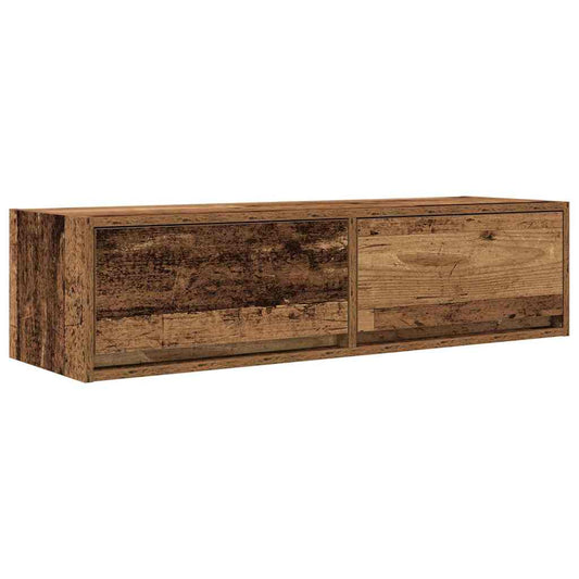 vidaXL Ντουλάπι TV Παλαιό ξύλο 100 x 31 x 25.5 εκ. Επεξεργασμένο ξύλο