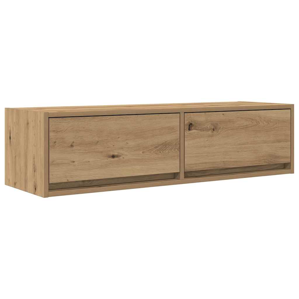 vidaXL Ντουλάπι TV artisan δρυς 100 x 31 x 25,5 εκ. Επεξεργασμένο ξύλο