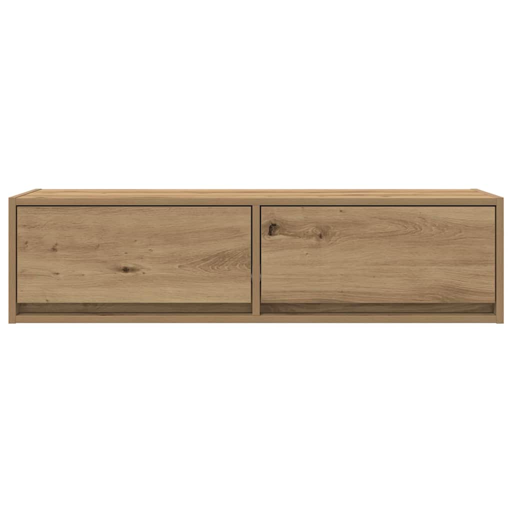 vidaXL Ντουλάπι TV artisan δρυς 100 x 31 x 25,5 εκ. Επεξεργασμένο ξύλο