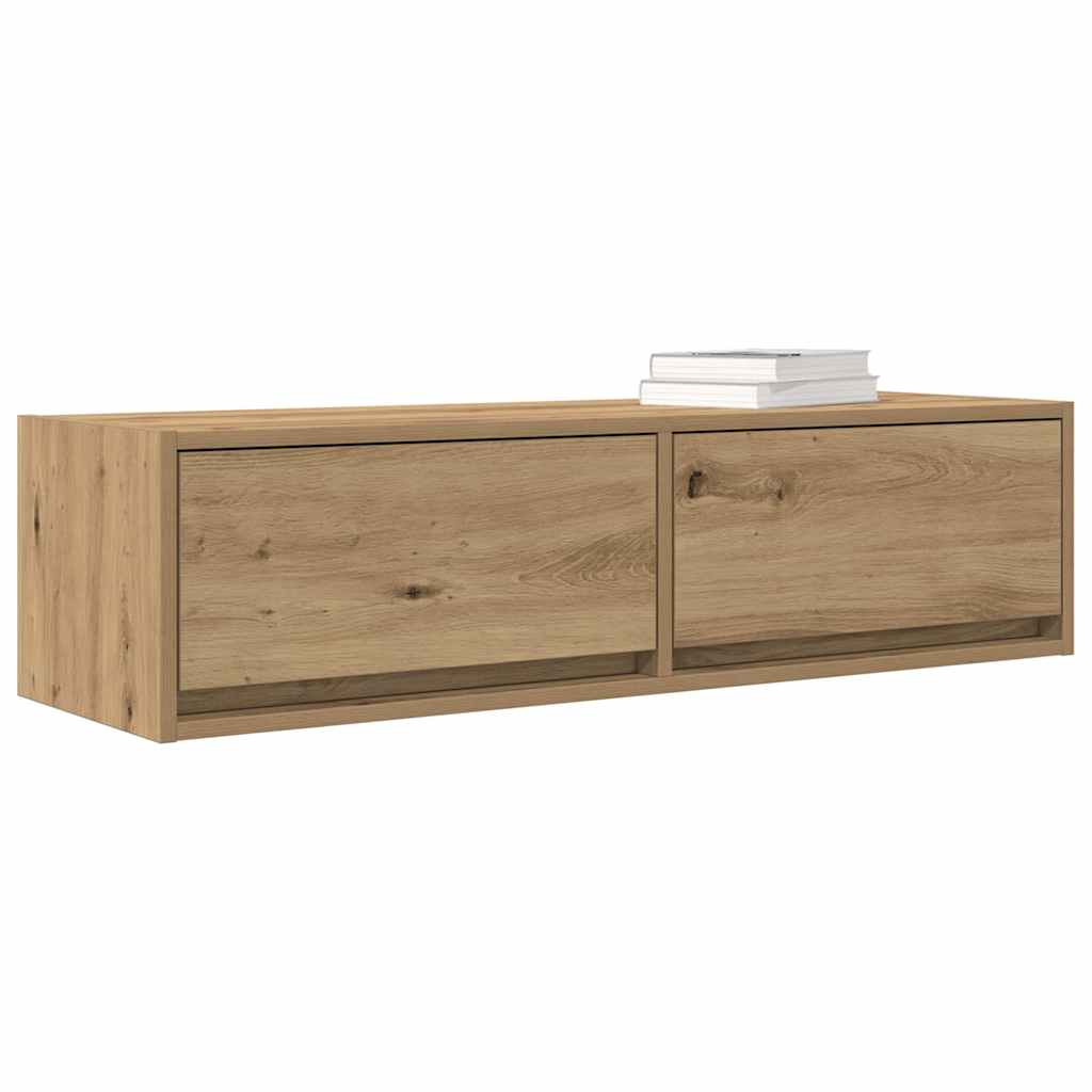 vidaXL Ντουλάπι TV artisan δρυς 100 x 31 x 25,5 εκ. Επεξεργασμένο ξύλο