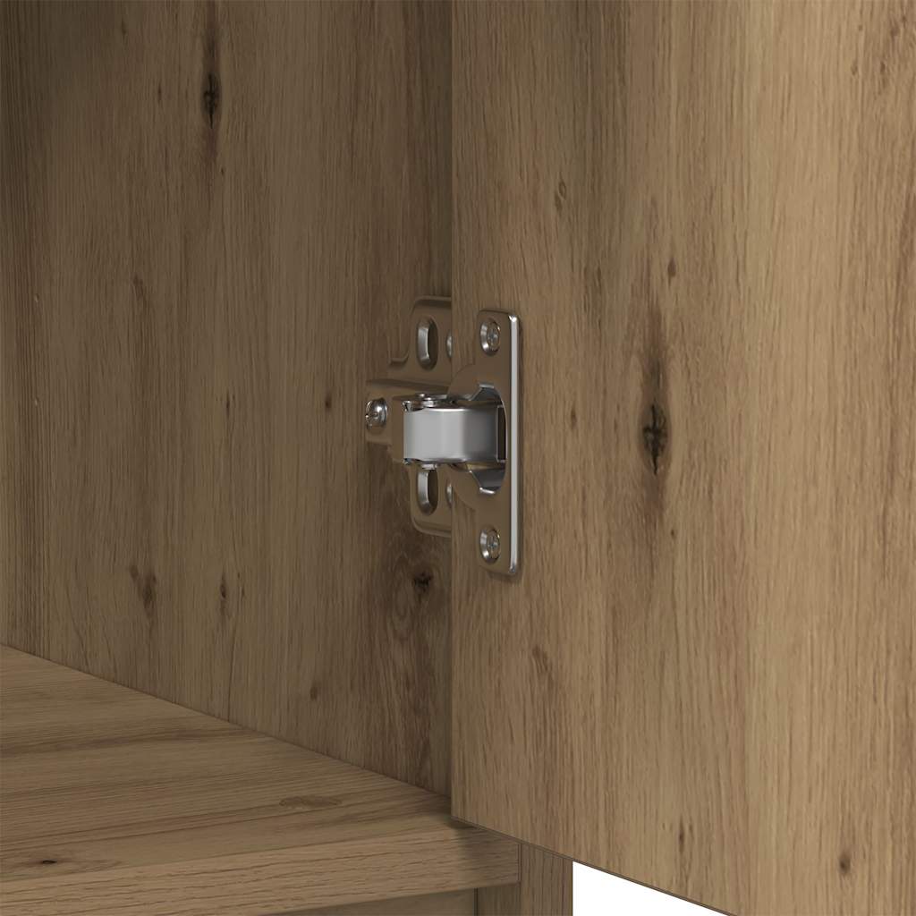 vidaXL Συρταριέρα με Συρτάρια Τεχνίτης Δρυς 80x34x76 εκ. Επεξ. Ξύλο