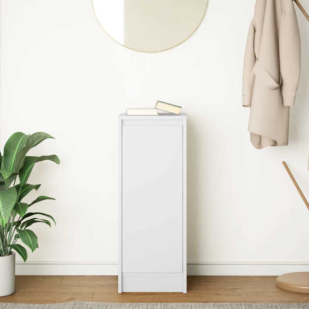 vidaXL Ντουλάπι Λευκή 29,5x34x76 εκ. από Επεξεργασμένο Ξύλο