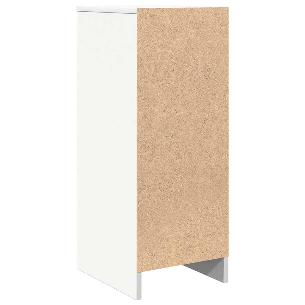vidaXL Ντουλάπι Λευκή 29,5x34x76 εκ. από Επεξεργασμένο Ξύλο
