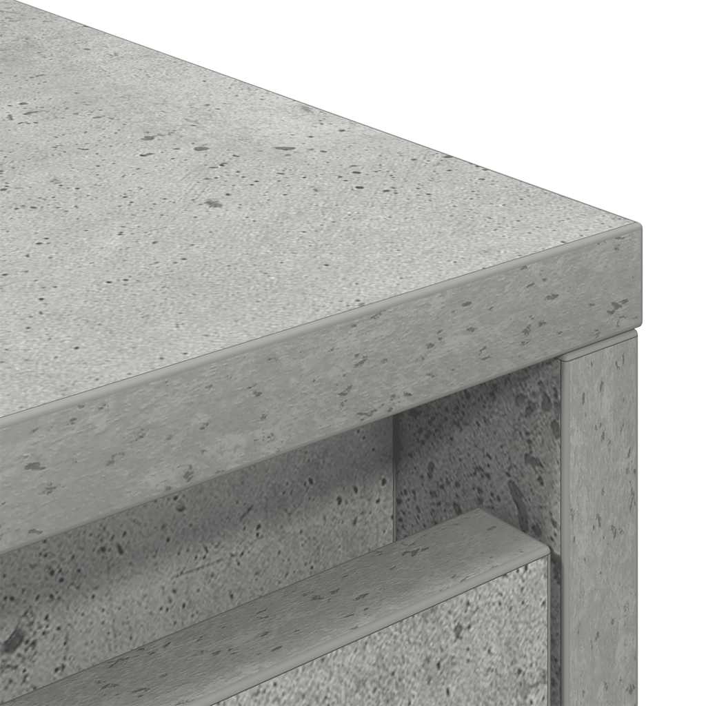vidaXL Ντουλάπι με συρτάρι 55,5x34x119,5 εκ. Ξύλινο μηχανουργικό ξύλο