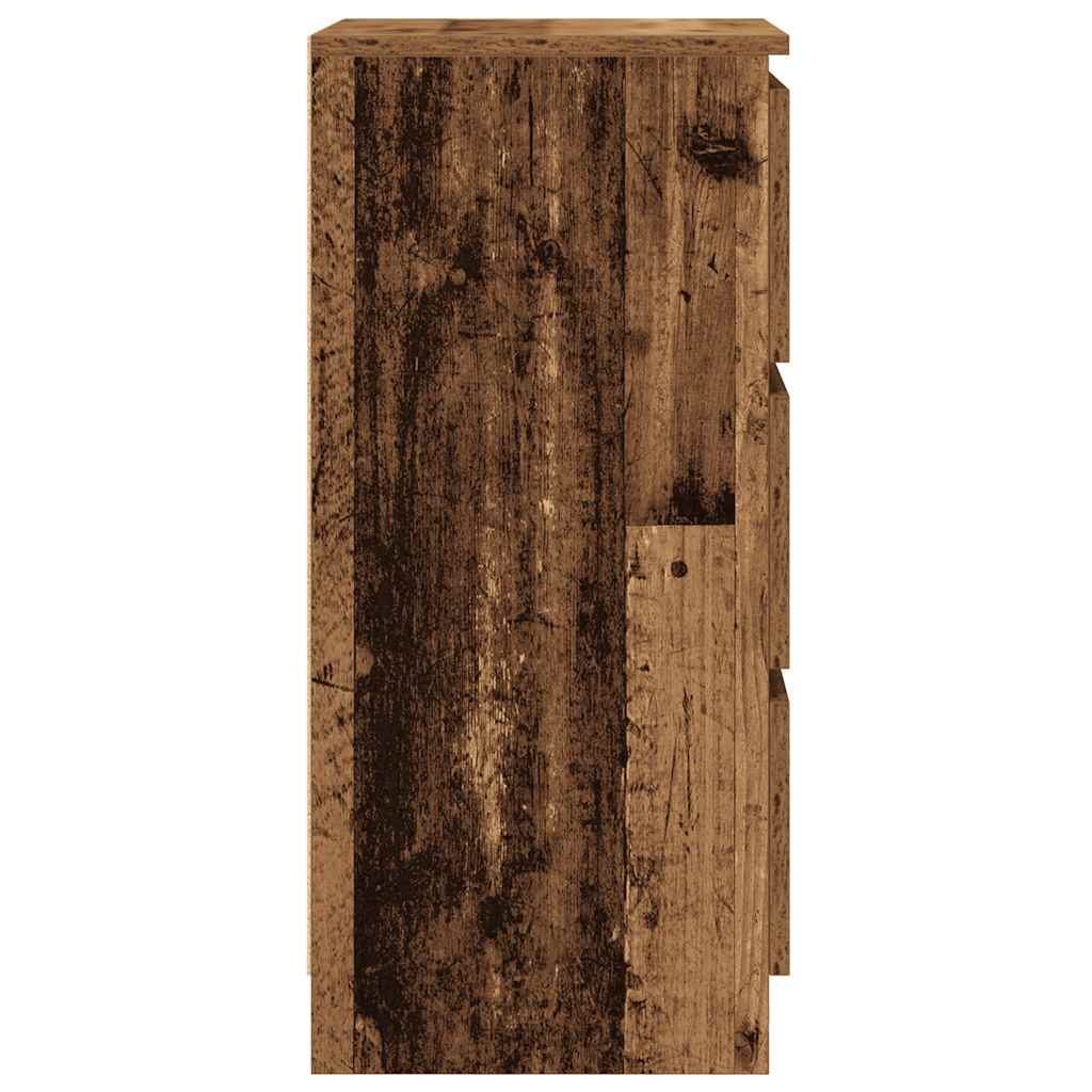 vidaXL Ντουλάπι Όψη Παλαιού Ξύλου 37,5x35x76εκ. από Επεξεργασμένο Ξύλο