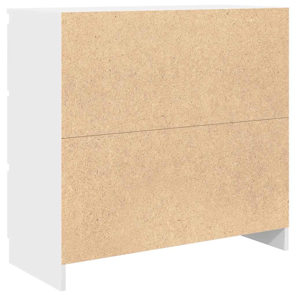 vidaXL Ντουλάπι Λευκό 80x35x76 εκ. Επεξεργασμένο Ξύλο