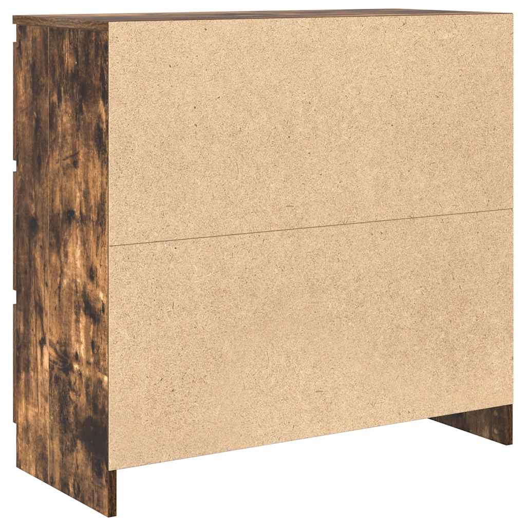 vidaXL Ντουλάπι Καπνιστή δρυς 80x35x76 εκ. Επεξεργασμένο Ξύλο