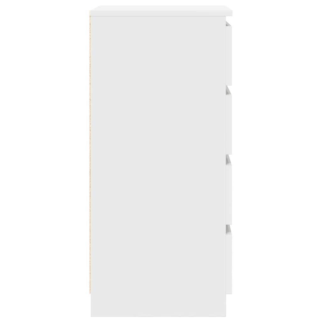 vidaXL Ντουλάπι Λευκό 85x34x76 εκ. από Επεξεργασμένο Ξύλο