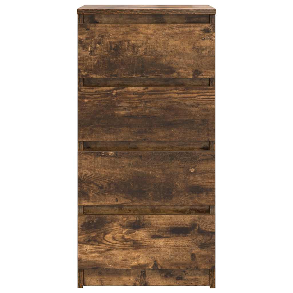 vidaXL Ντουλάπι Καπνιστή δρυς 37,5x35x76 εκ. Κατασκευασμένο ξύλο