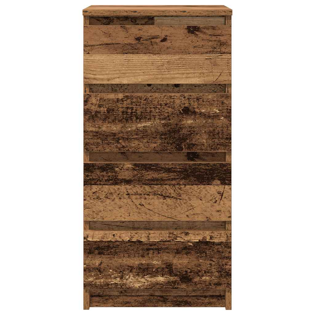 vidaXL Ντουλάπι Όψη Παλαιού Ξύλου 37,5x35x76εκ. από Επεξεργασμένο Ξύλο