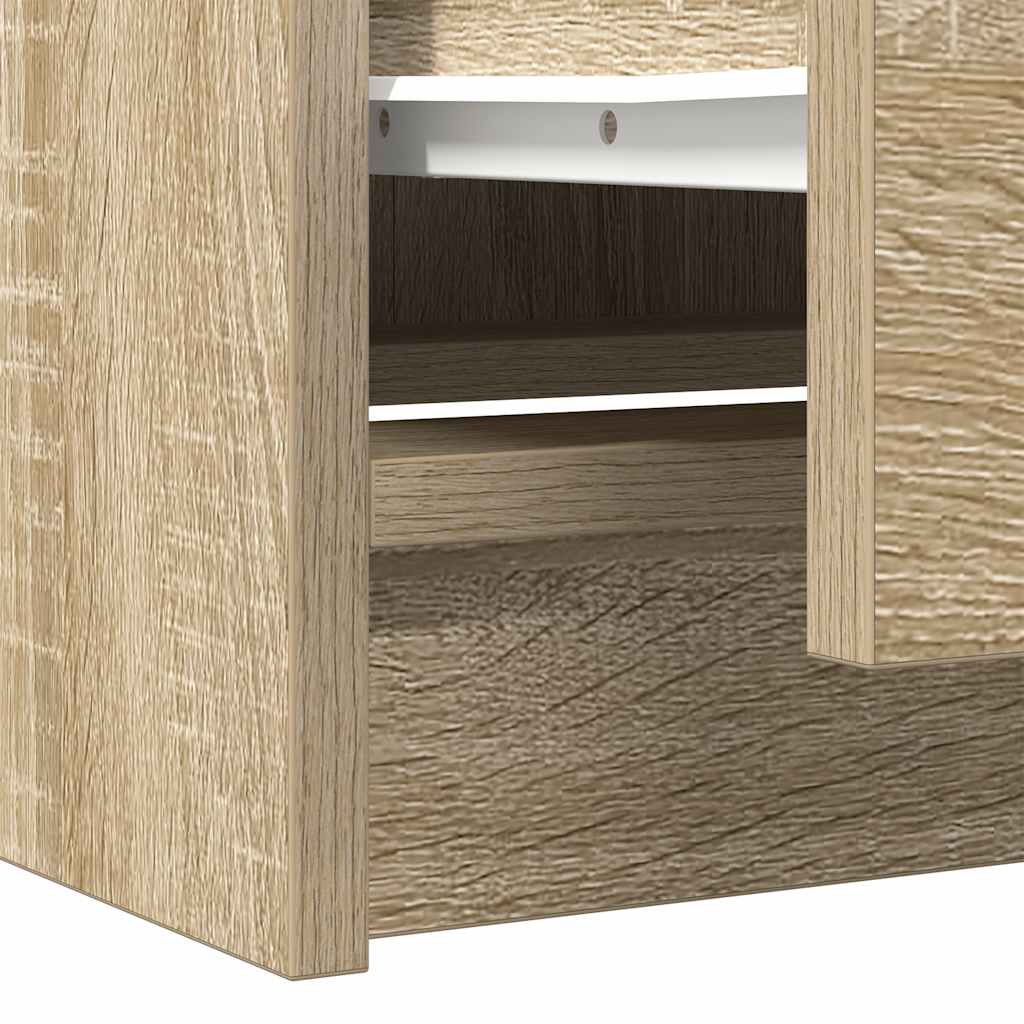 vidaXL Έπιπλο Τηλεόρασης Sonoma Δρυς 40x35x54 εκ. από Τεχνητό Ξύλο