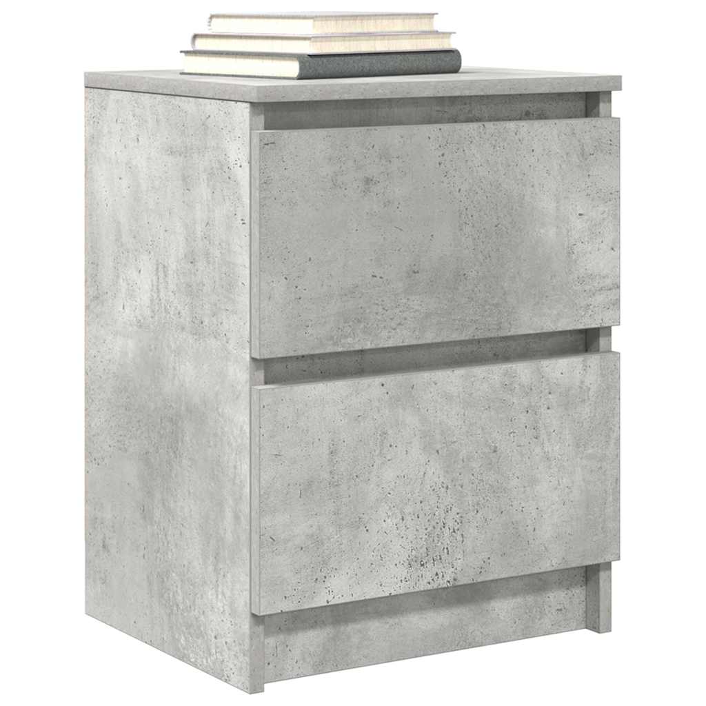 vidaXL Έπιπλο Τηλεόρασης Γκρι από Σκυρόδεμα 40x35x54 εκ. από Τεχνητό Ξύλο