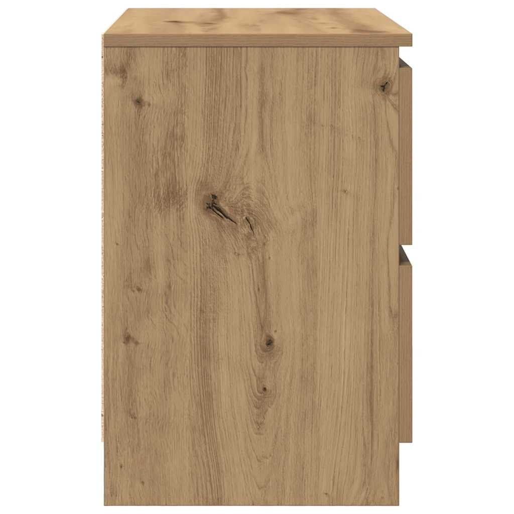 vidaXL Έπιπλο Τηλεόρασης Αρτισιανή Δρυς 60x35x54 εκ από Επεξεργ. Ξύλο