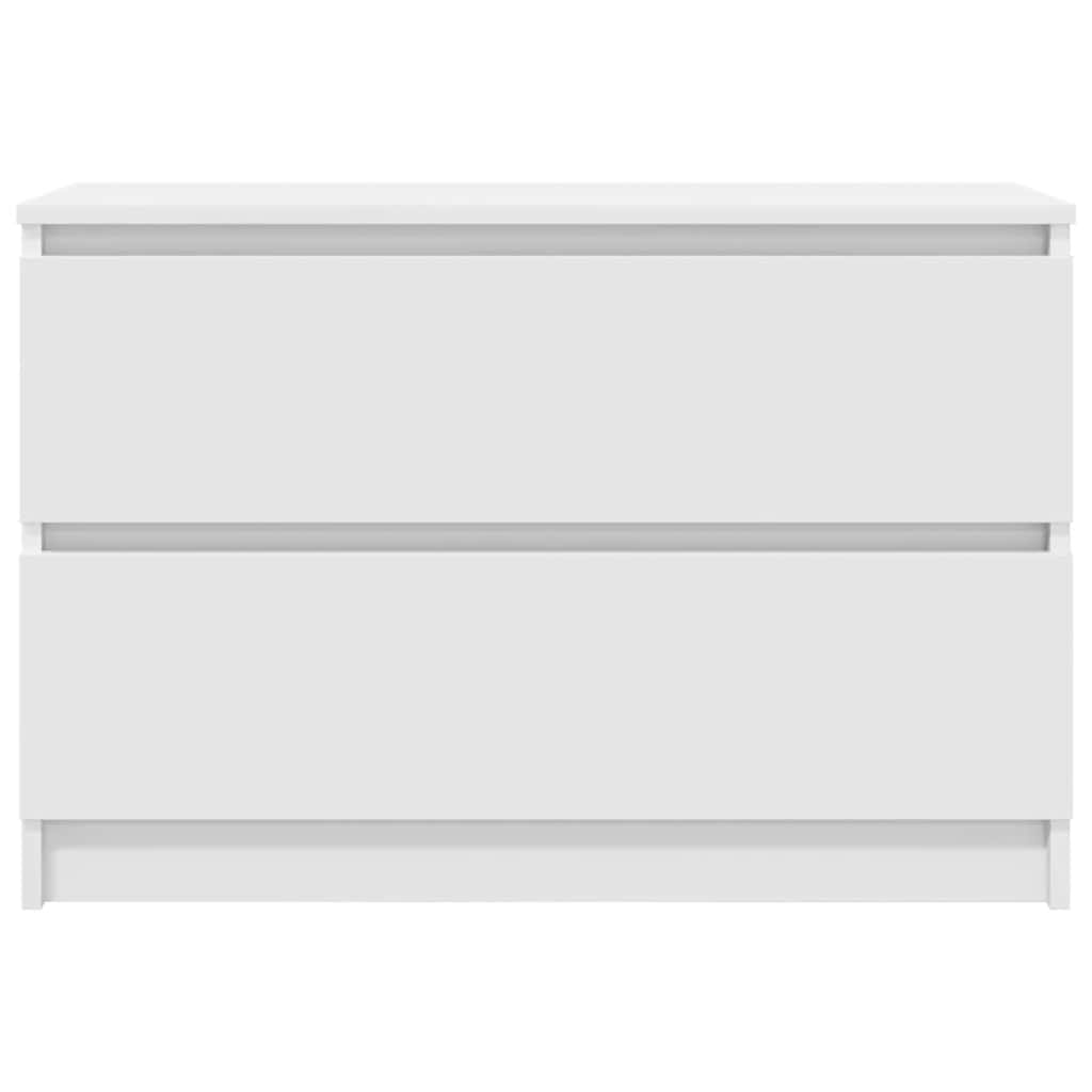 vidaXL Έπιπλο Τηλεόρασης Λευκό 80x35x54 εκ. από Επεξεργασμένο Ξύλο