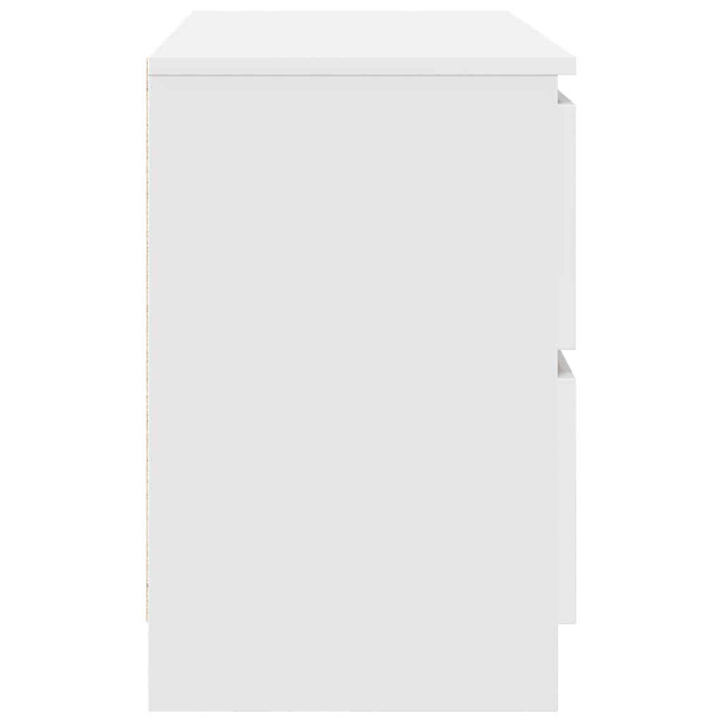 vidaXL Έπιπλο Τηλεόρασης Λευκό 80x35x54 εκ. από Επεξεργασμένο Ξύλο