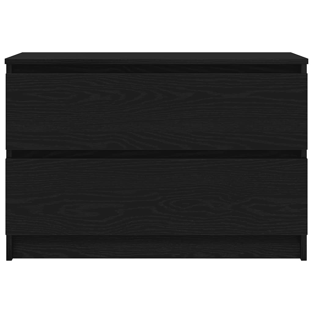 vidaXL ντουλάπι τηλεόρασης Μαύρο 80x35x54 cm Κατασκευασμένο ξύλο