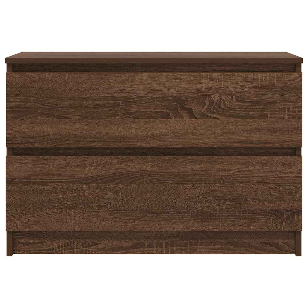 vidaXL Έπιπλο Τηλεόρασης Καφέ Δρυς 80x35x54 εκ. Επεξ. Ξύλο