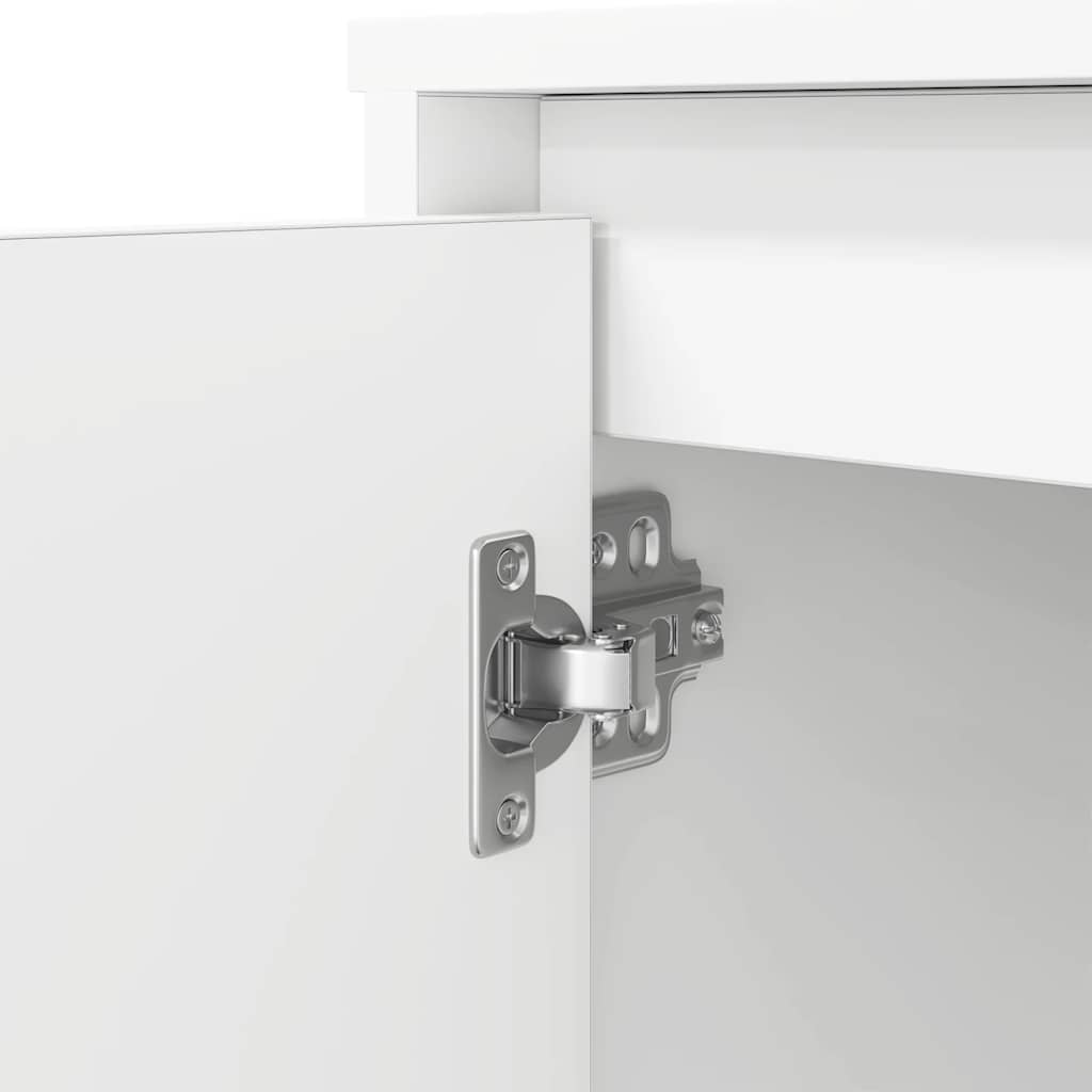 vidaXL Γραφείο Λευκό 120x42x76 εκ. από Επεξεργασμένο Ξύλο