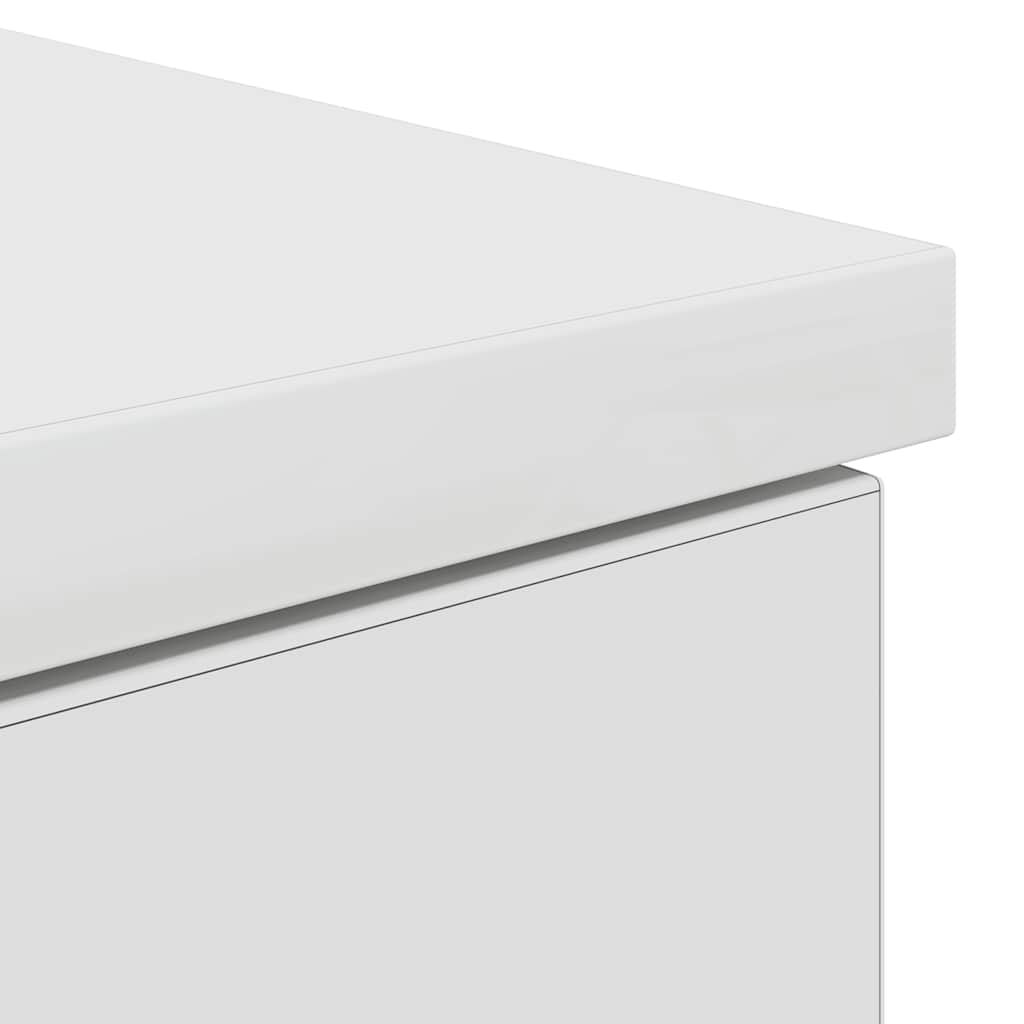 vidaXL Γραφείο Λευκό 86x49x76 εκ. από Επεξεργασμένο Ξύλο