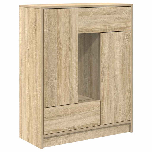 vidaXL Συρταριέρα με Συρτάρια και Πόρτες Sonoma Δρυς 73x31x90 εκ