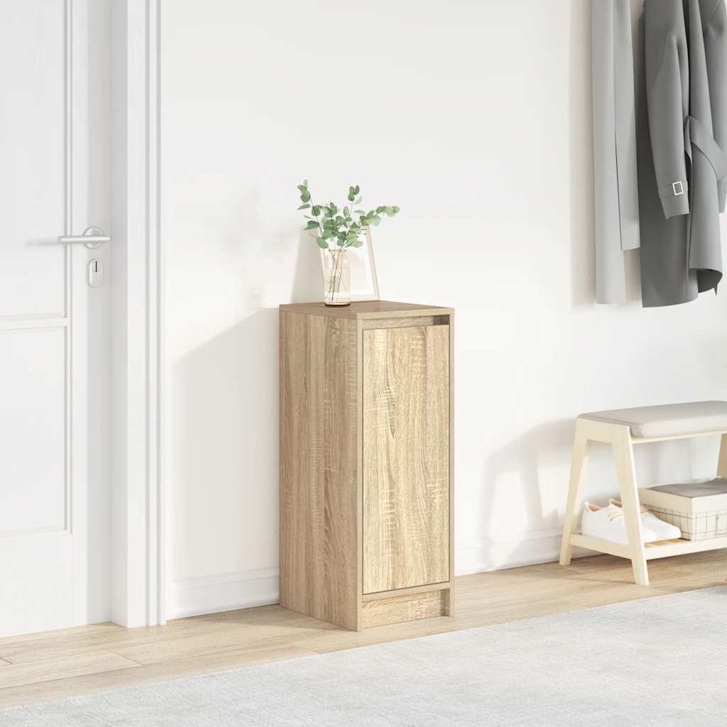 vidaXL Παπουτσοθήκη Sonoma Δρυς 29,5x34x76 εκ. από Επεξεργασμένο Ξύλο