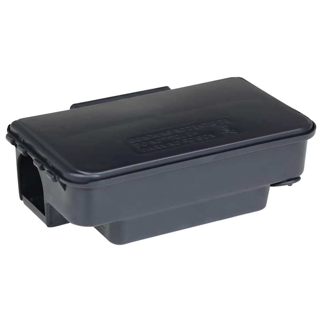 vidaXL Ποντικοπαγίδες 4 τεμ. Μαύρες 22x12,5x7,5 εκ.