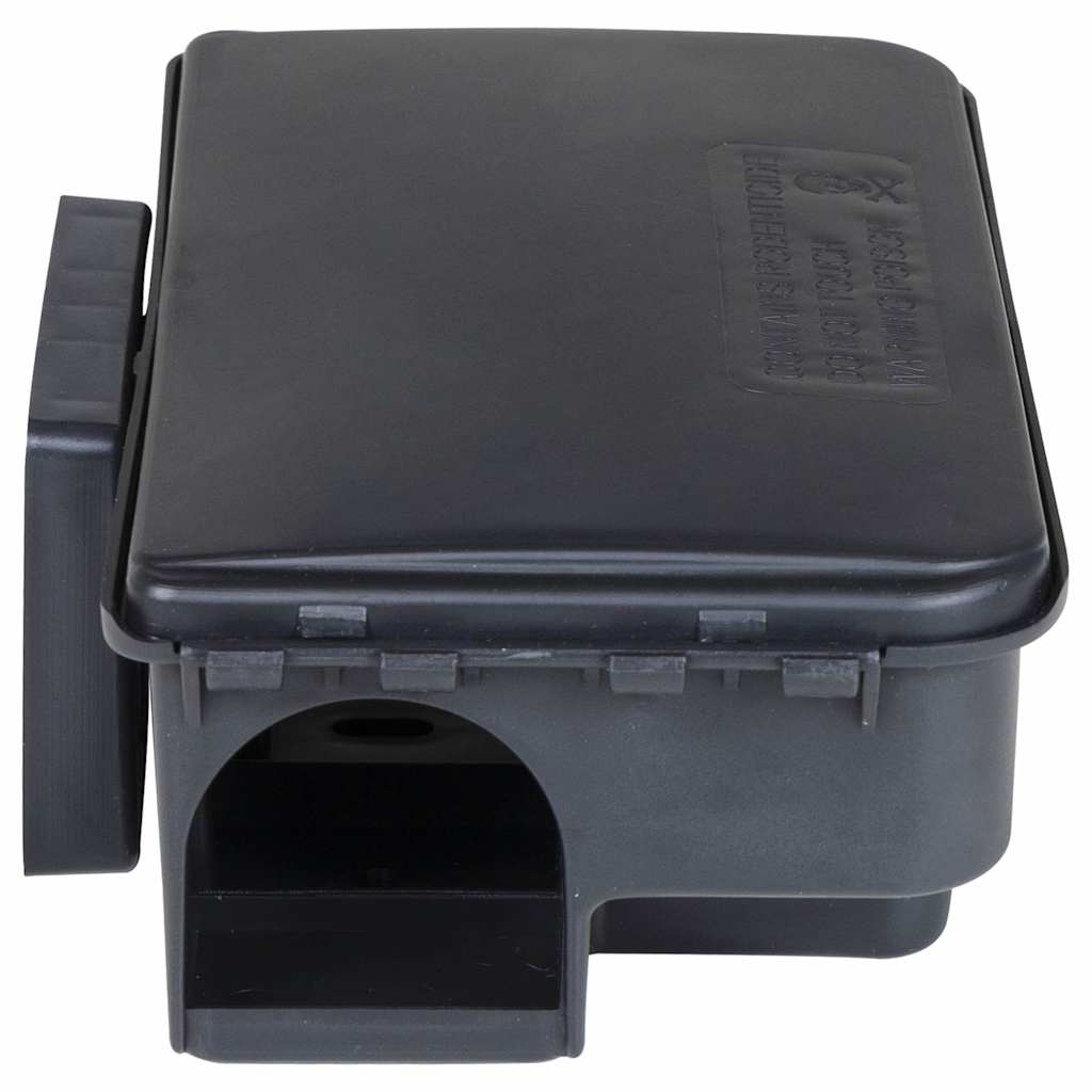 vidaXL Ποντικοπαγίδες 4 τεμ. Μαύρες 22x12,5x7,5 εκ.
