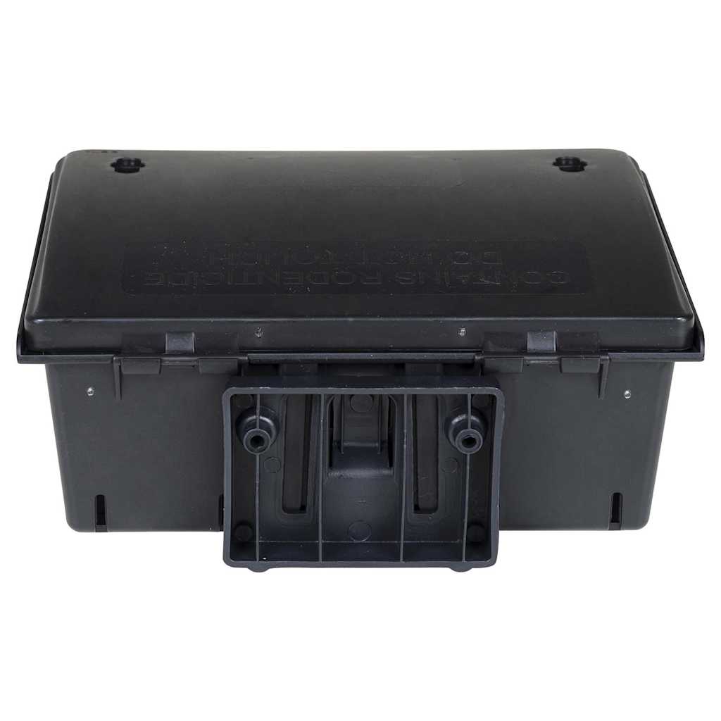 vidaXL Ποντικοπαγίδες 4 τεμ. Μαύρες 23x19x9,5 εκ.