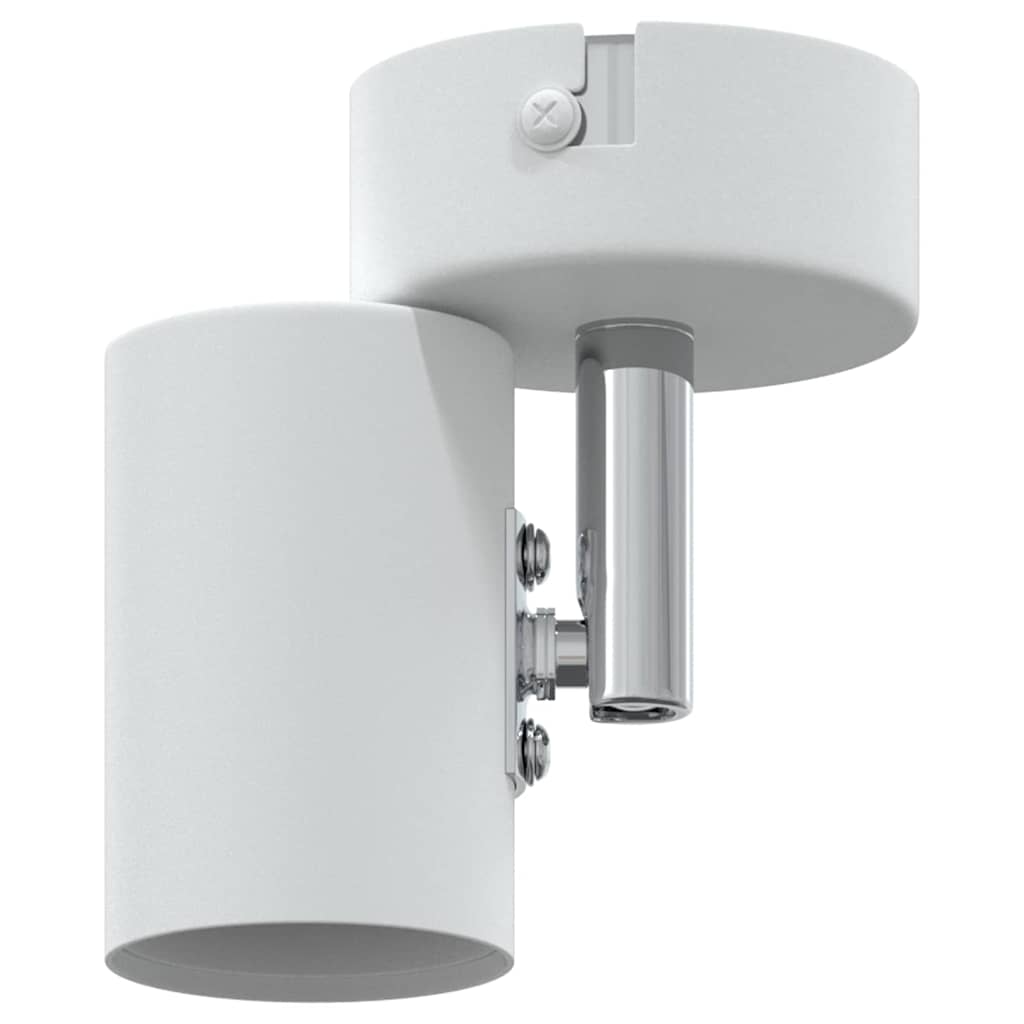 vidaXL Σποτ οροφής με προβολείς Λευκό 6,5 x 6 x 11,5 εκ Μέταλλο