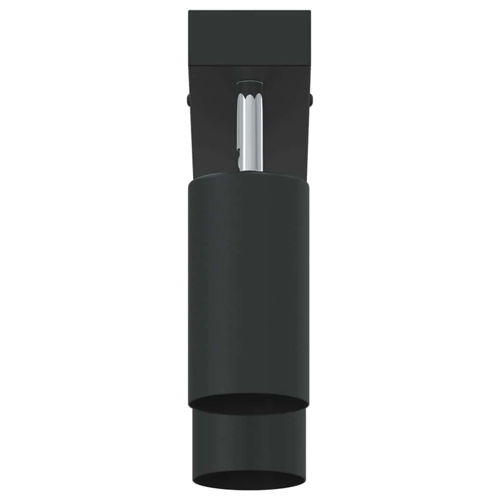 vidaXL Σποτ οροφής με προβολείς Μαύρο 26 x 5,5 x 16,5 εκ Μέταλλο