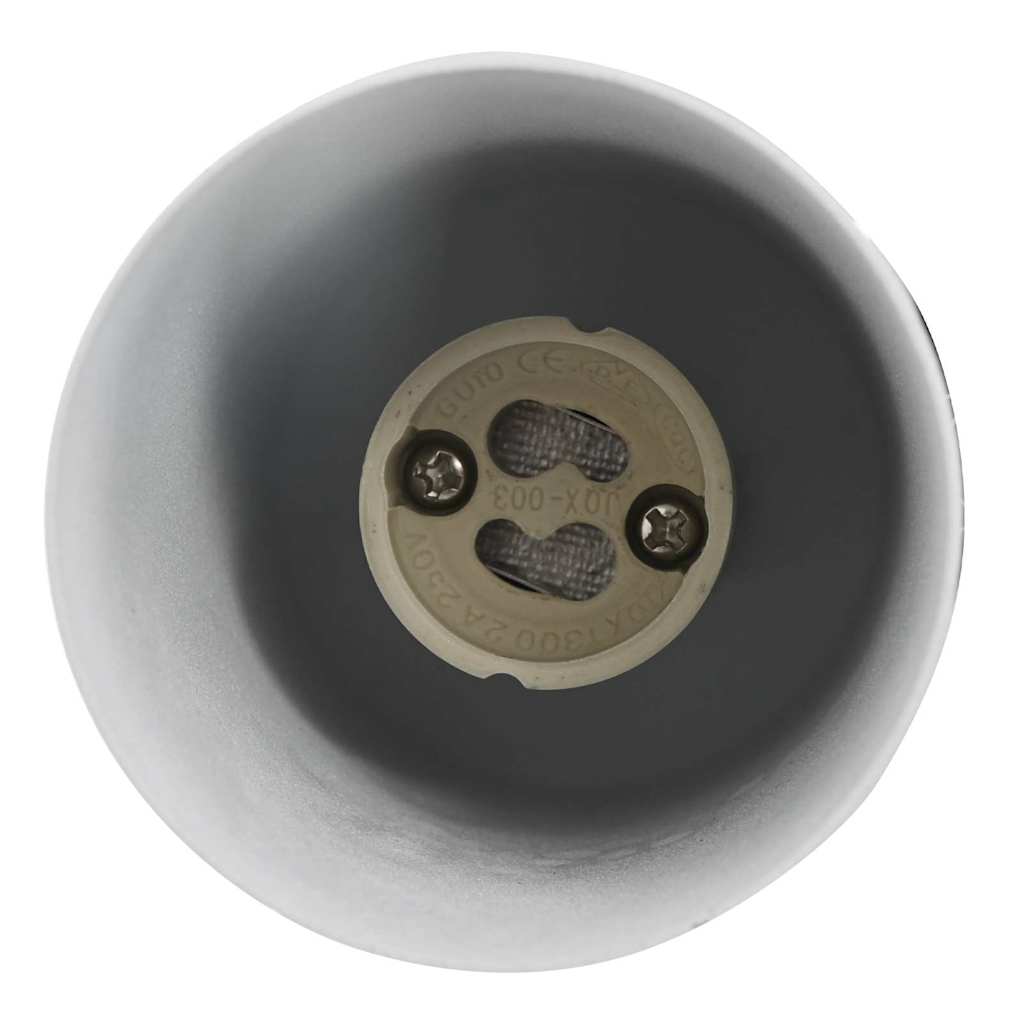 vidaXL Σποτ οροφής με προβολείς Λευκό 26 x 26 x 16,5 εκ Μέταλλο