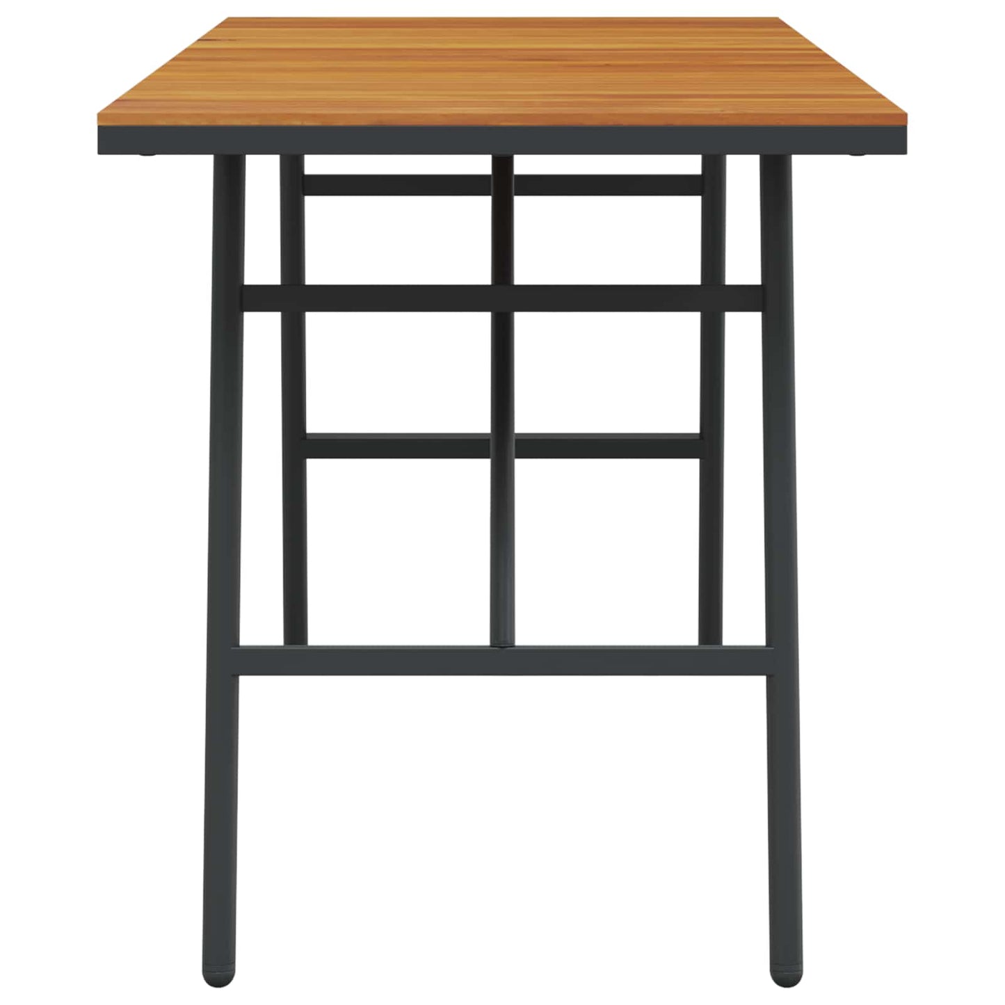 vidaXL Τραπεζαρία Καφέ 110 x 55 x 61,5 εκ. Στερεό Ξύλο Ακακίας