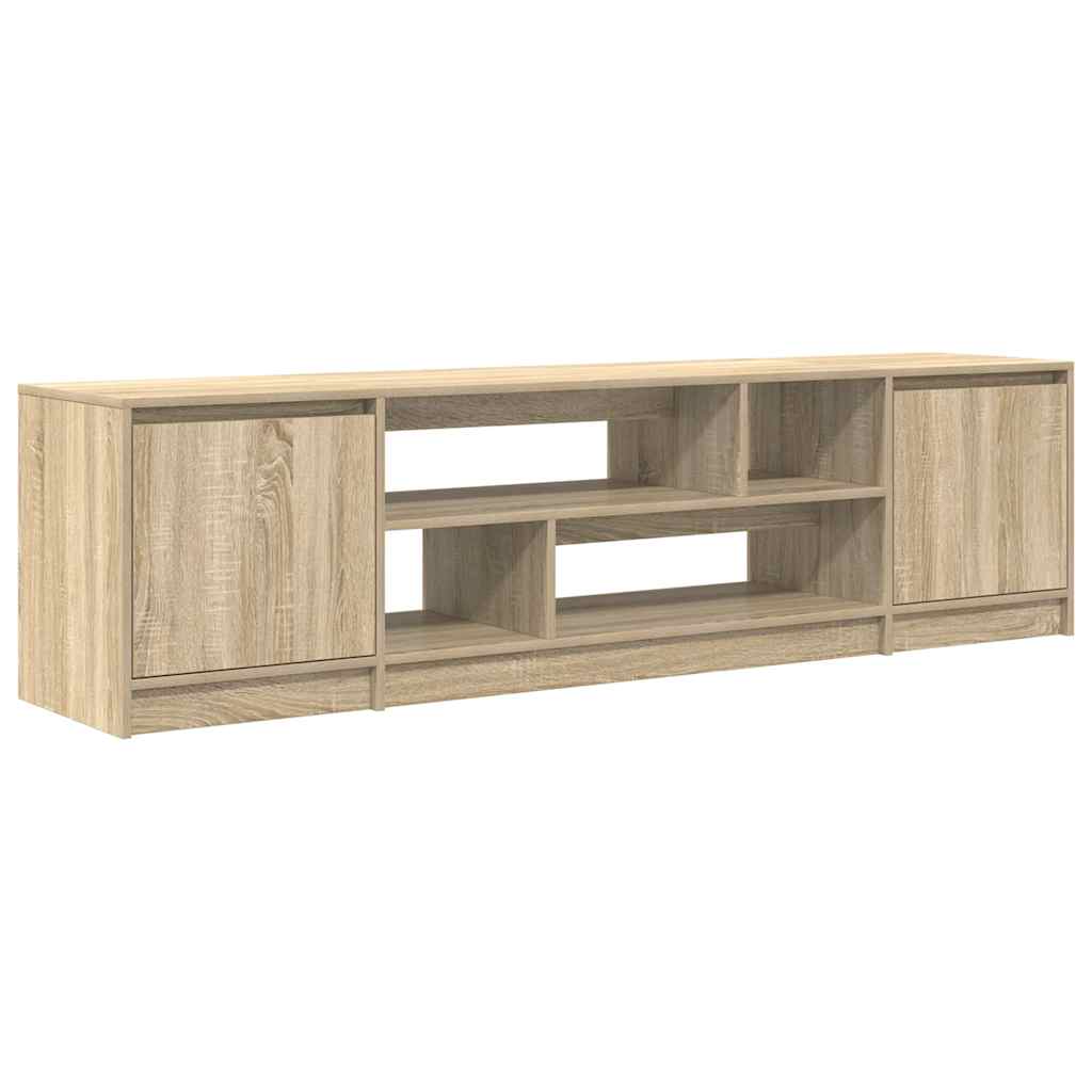 vidaXL Έπιπλο Τηλεόρασης Sonoma Δρυς 188,5x41x50 εκ. Επεξ. Ξύλο