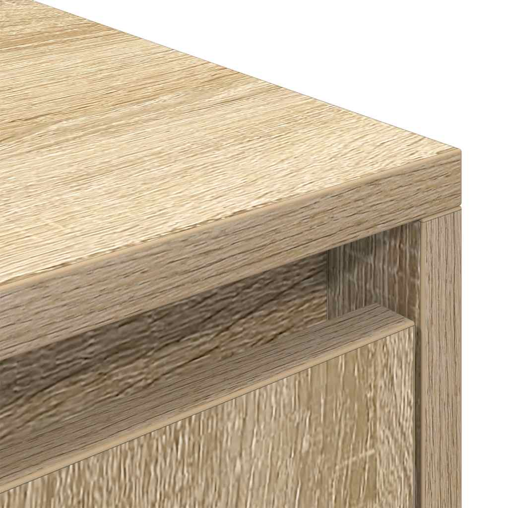 vidaXL Έπιπλο Τηλεόρασης Sonoma Δρυς 188,5x41x50 εκ. Επεξ. Ξύλο