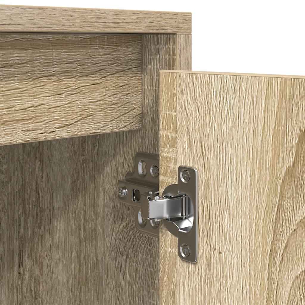 vidaXL Έπιπλο Τηλεόρασης Sonoma Δρυς 188,5x41x50 εκ. Επεξ. Ξύλο