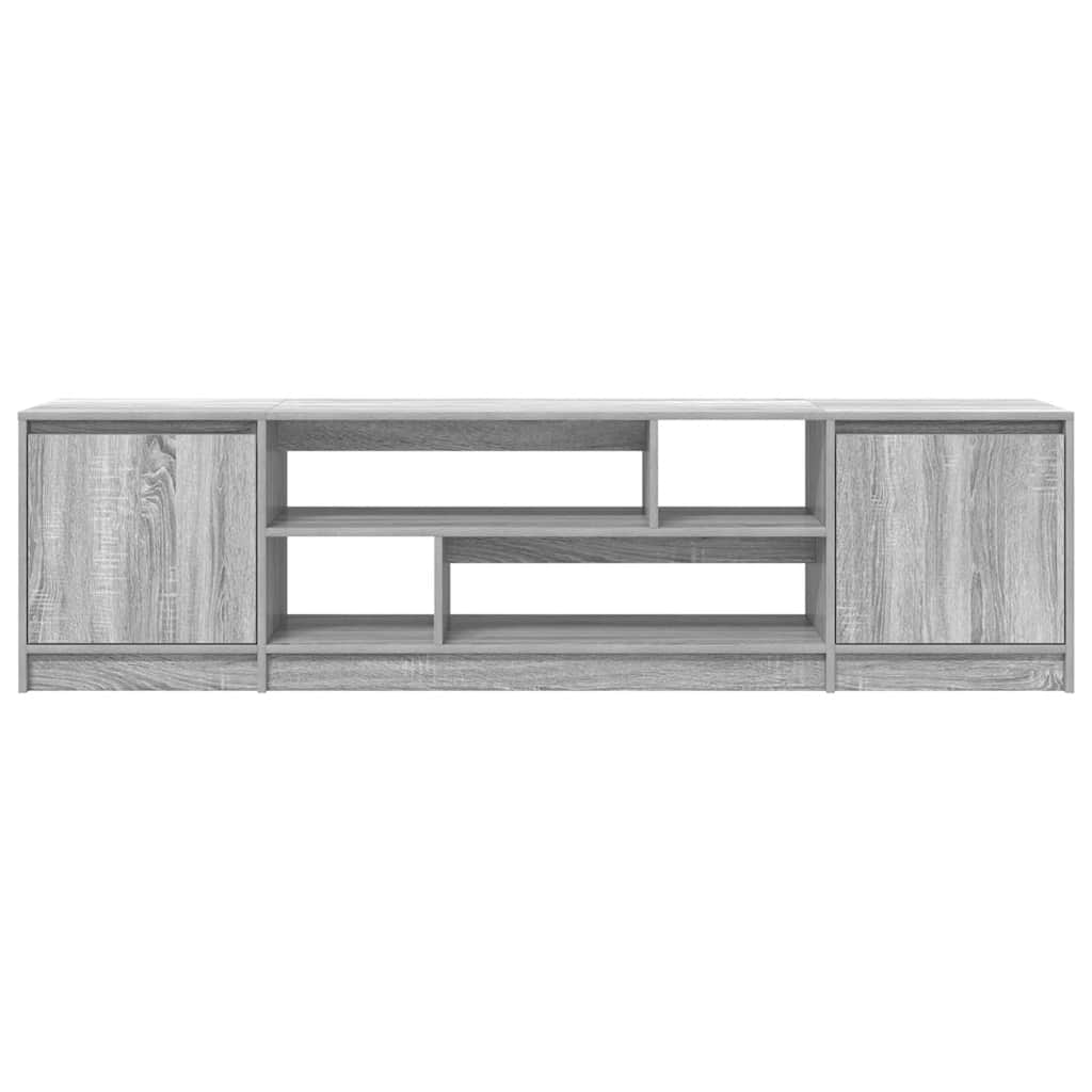 vidaXL Έπιπλο Τηλεόρασης Γκρι Sonoma 188,5x41x50 εκ. Επεξεργ. Ξύλο