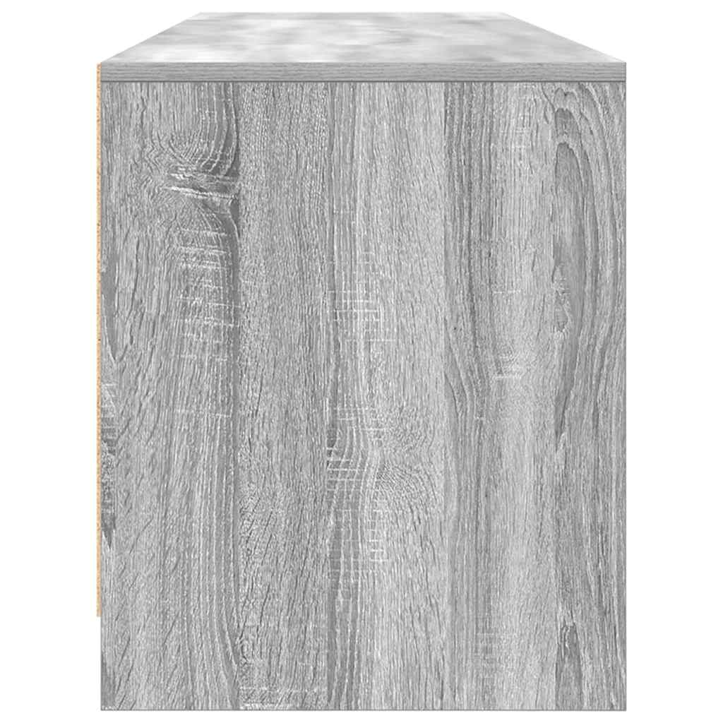 vidaXL Έπιπλο Τηλεόρασης Γκρι Sonoma 188,5x41x50 εκ. Επεξεργ. Ξύλο