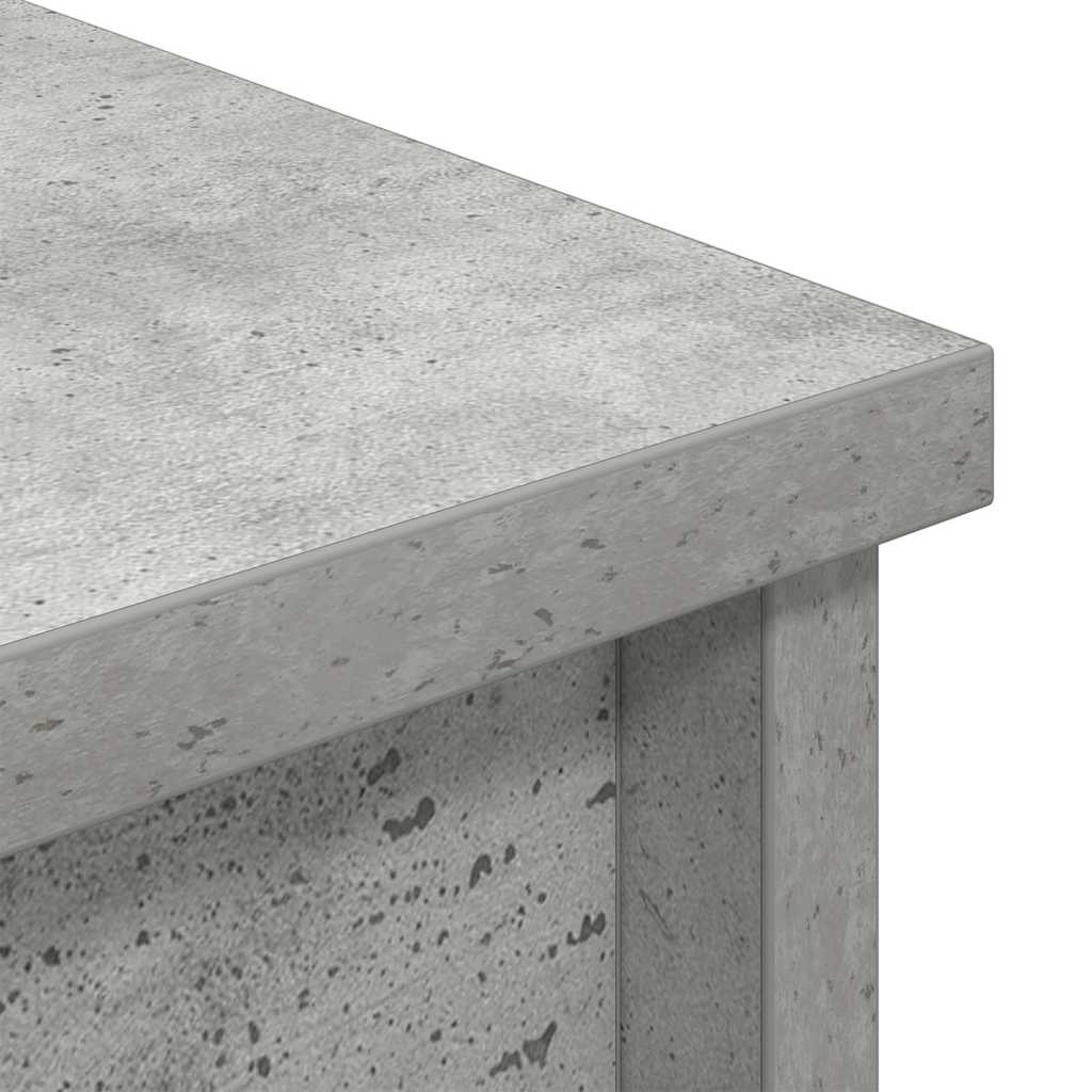 vidaXL Ντουλάπι Γκρι Σκυροδέματος 50x35x180 εκ. από Επεξεργασμένο Ξύλο