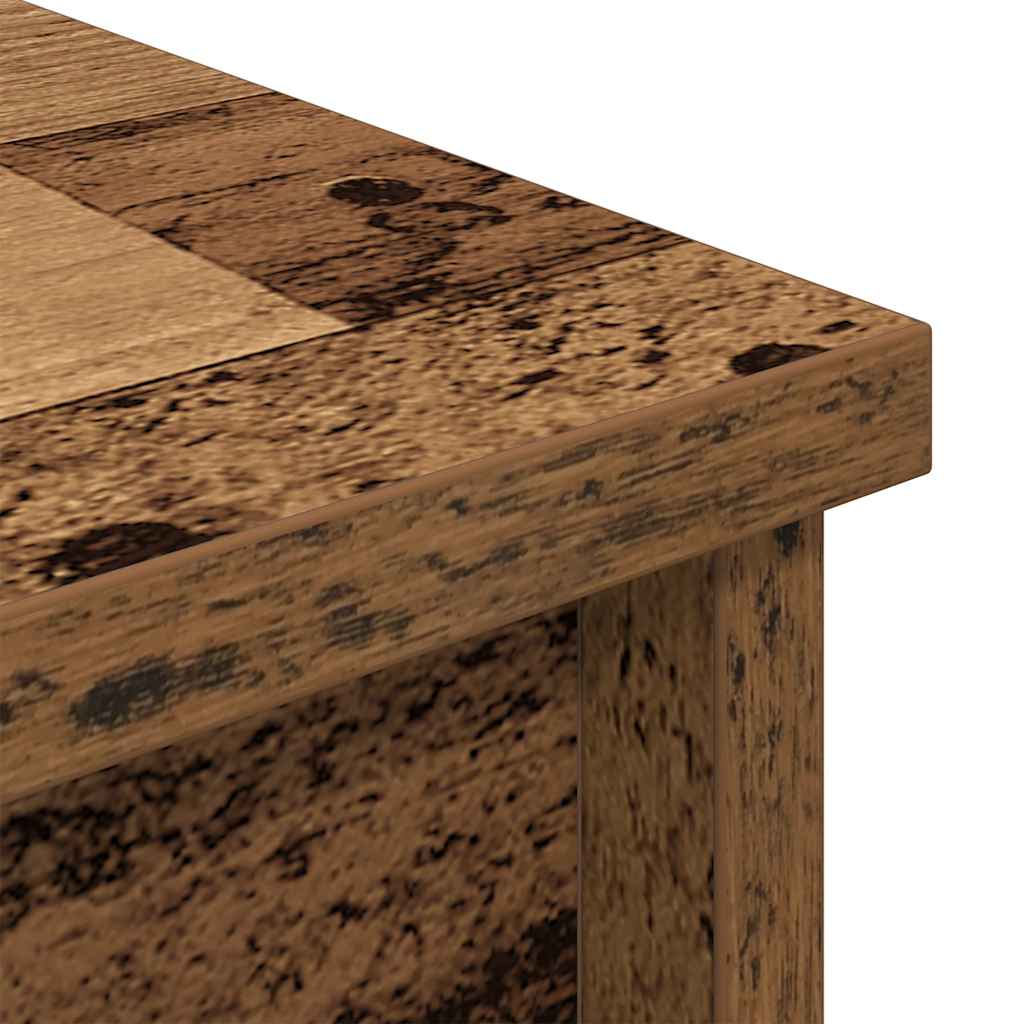 vidaXL Ντουλάπι Όψη Παλαιού Ξύλου 50x35x180 εκ. από Επεξεργασμένο Ξύλο