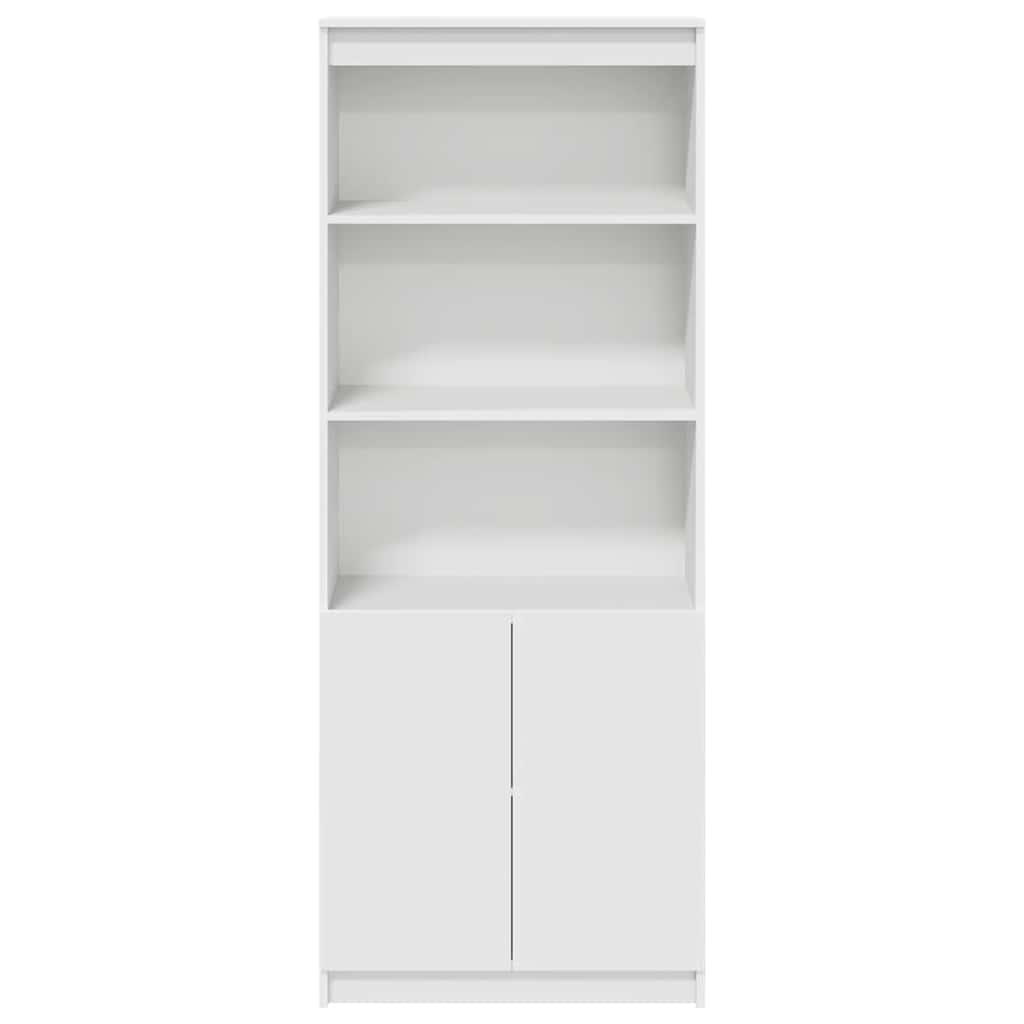 vidaXL Ντουλάπι Λευκό 70x35x180 εκ. από Επεξεργασμένο Ξύλο