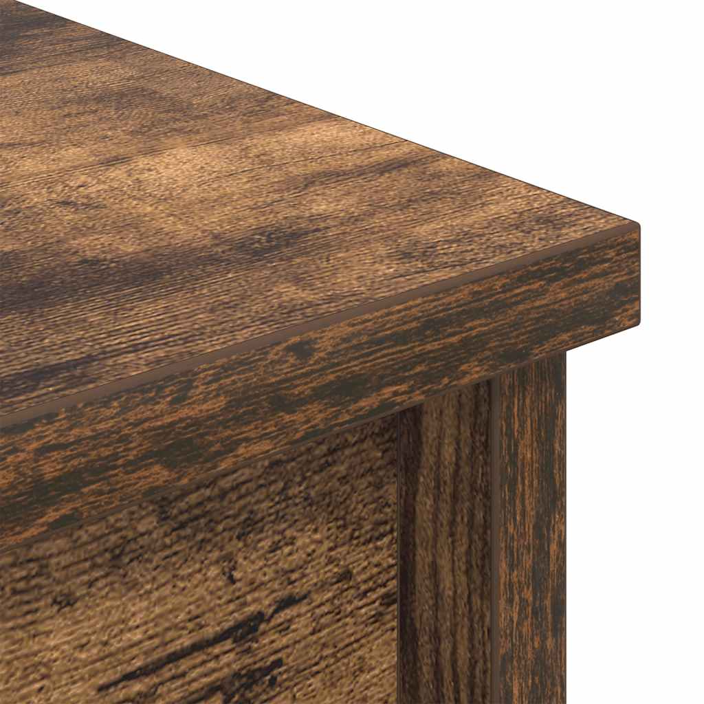 vidaXL Ντουλάπα Καπνιστή Δρυς 70x35x180 εκ. από Επεξεργασμένο Ξύλο
