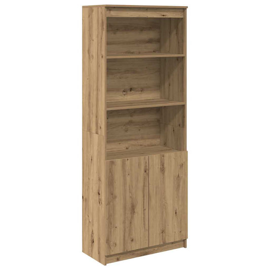 vidaXL Ντουλάπι Αρτισιανή Δρυς 70x35x180 εκ. από Επεξεργασμένο Ξύλο