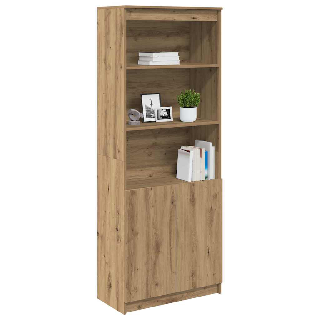 vidaXL Ντουλάπι Αρτισιανή Δρυς 70x35x180 εκ. από Επεξεργασμένο Ξύλο