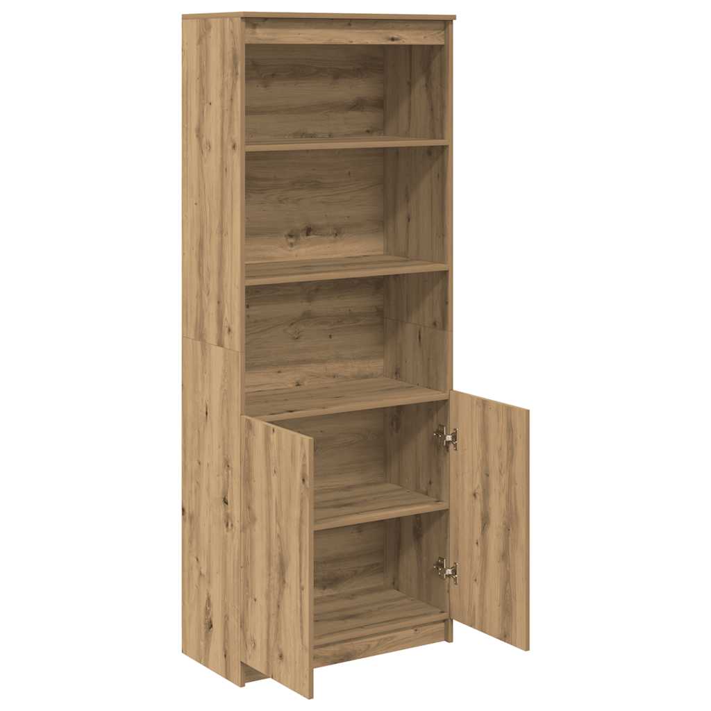 vidaXL Ντουλάπι Αρτισιανή Δρυς 70x35x180 εκ. από Επεξεργασμένο Ξύλο