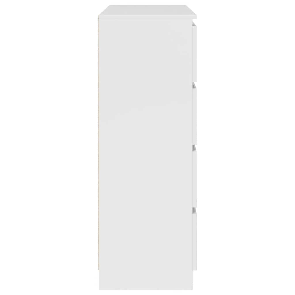 vidaXL Ντουλάπι Λευκό 100x35x99 εκ. Επεξεργασμένο Ξύλο