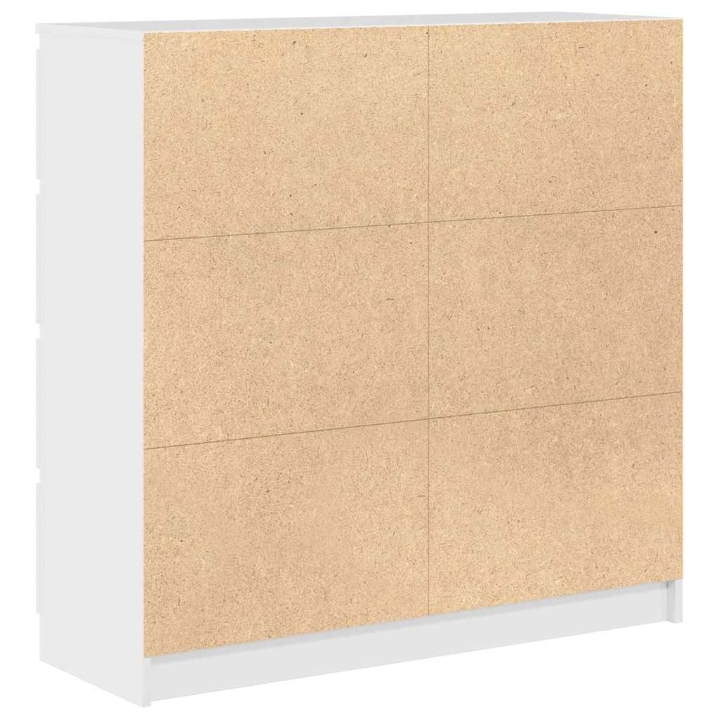 vidaXL Ντουλάπι Λευκό 100x35x99 εκ. Επεξεργασμένο Ξύλο